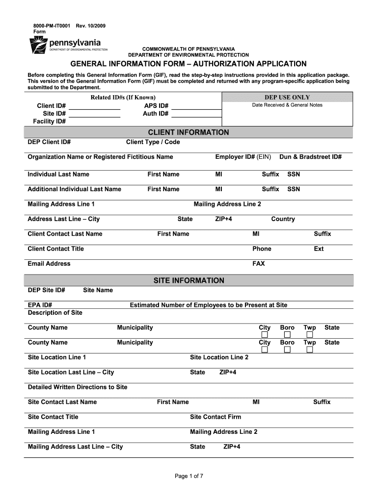 General Information Form Fill Out Sign Online DocHub