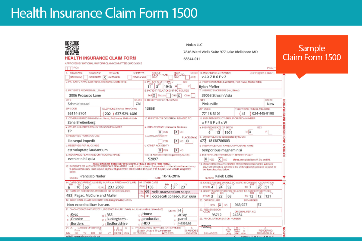 Health Insurance Claim Form 1500 RPA Component UiPath Marketplace Overview