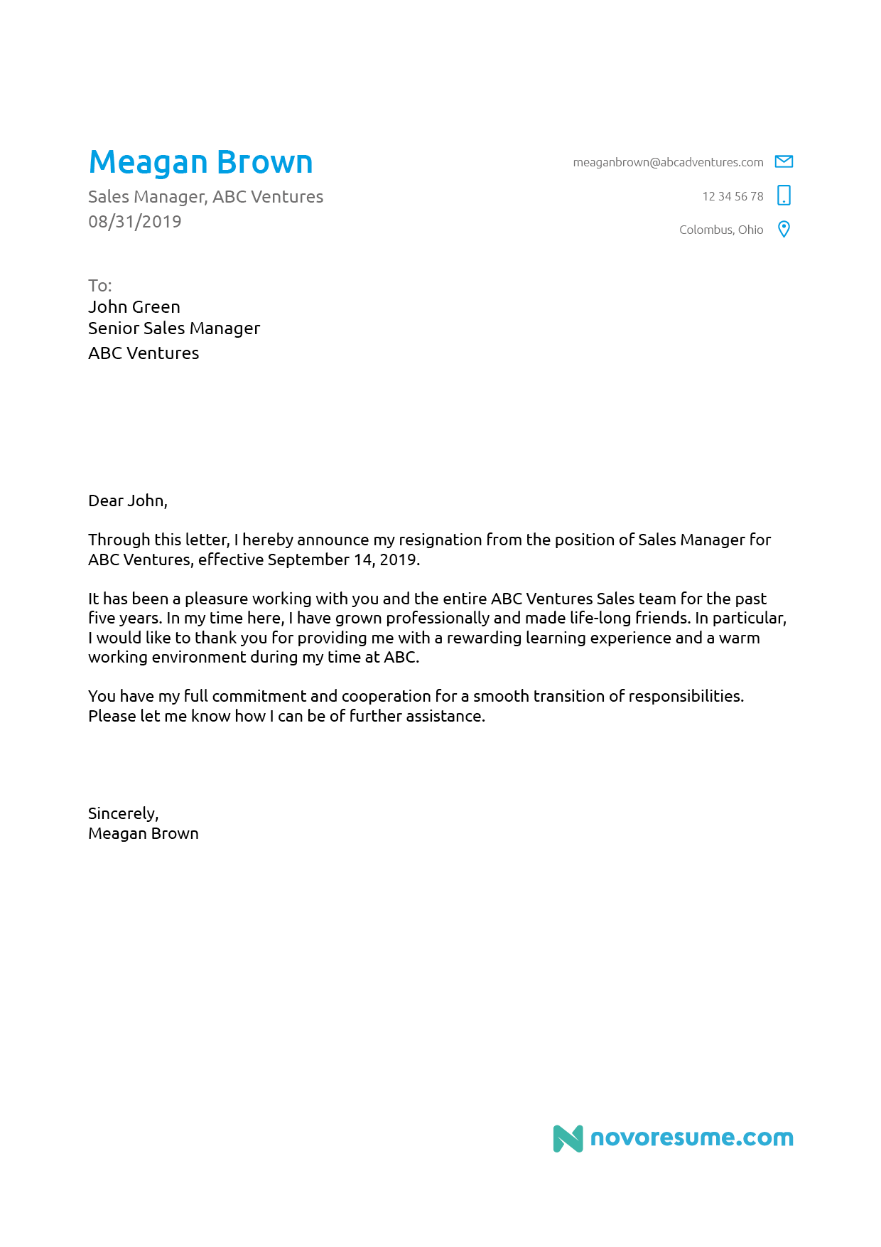 How To Write A Resignation Letter 5 Templates How To Write A Resignation Letter 5 Templates