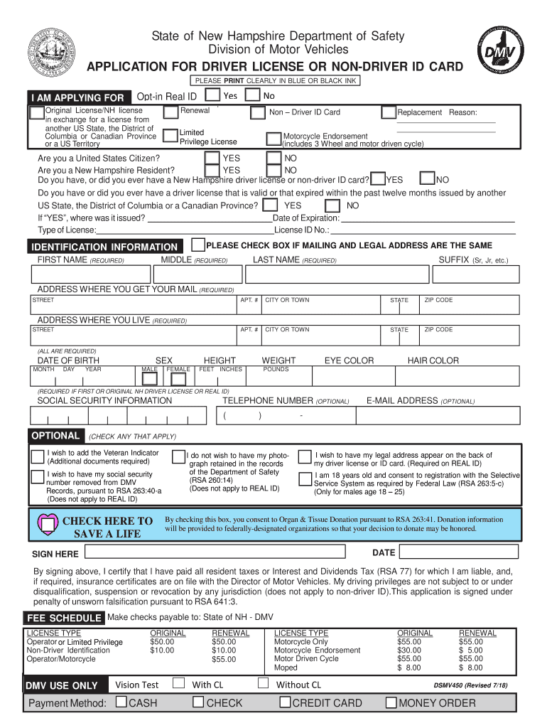 Id Application Fill Out Sign Online DocHub