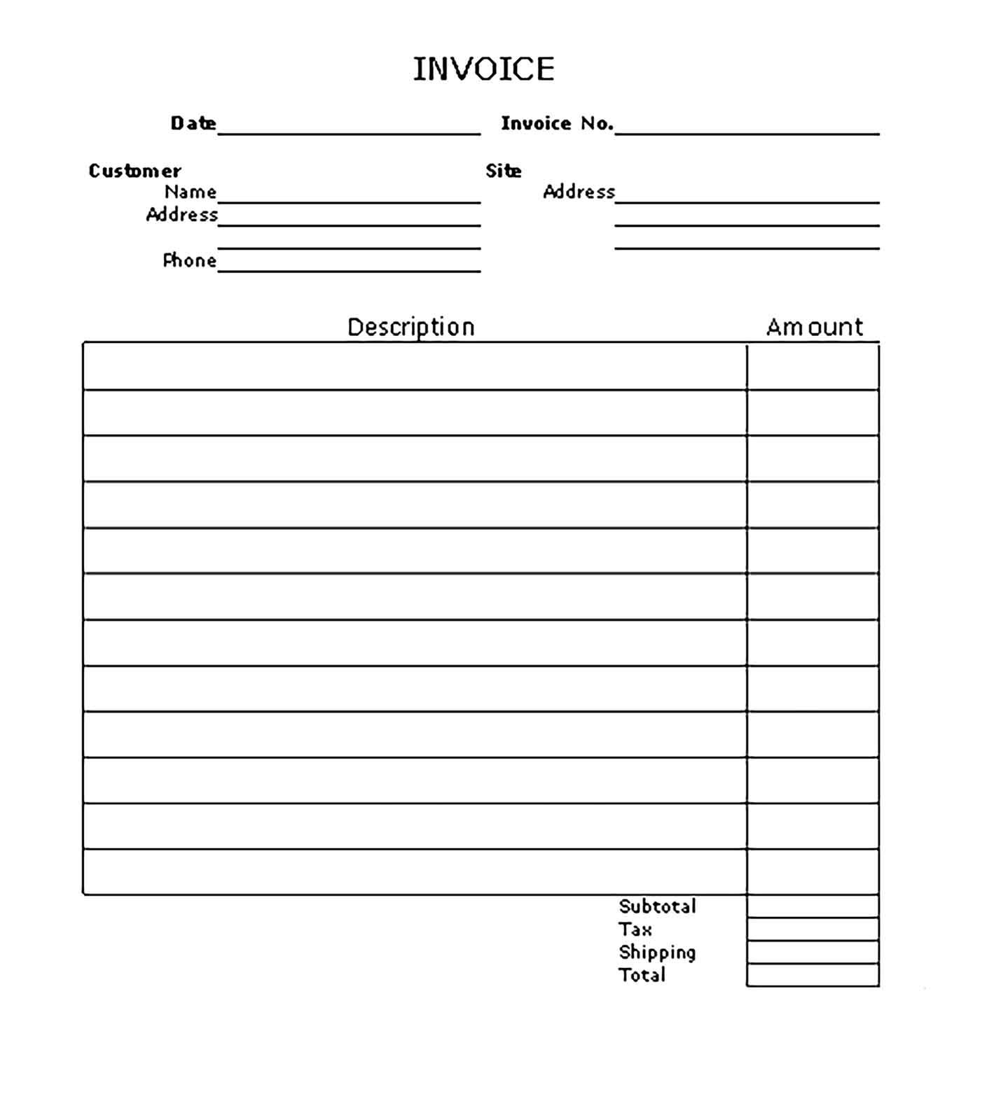 Invoice Book 150 Sets Job Invoice Forms 2 Part Carbonless 8 5X11 Inch Numbered Receipt Book