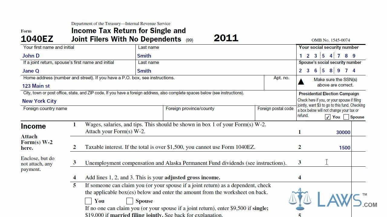 printable tax forms 1040