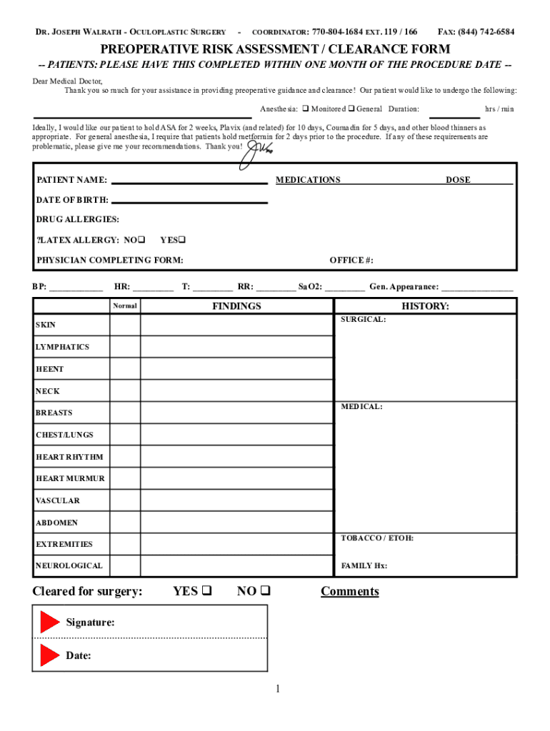 Medical Clearance Form For Employment Fill Out Sign Online DocHub