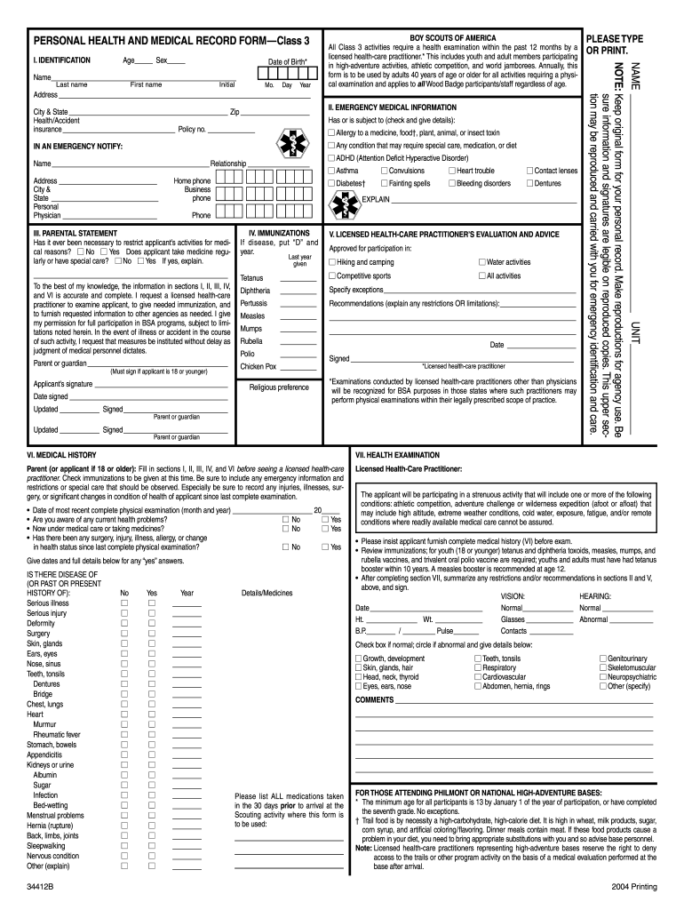 Medical Information Sheet Fill Out Sign Online DocHub
