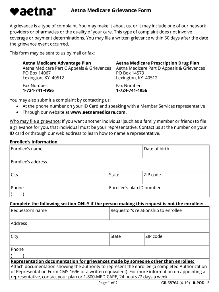 Medicare Grievance Form Fill Out Sign Online DocHub Medicare Grievance Form Fill Out Sign Online DocHub