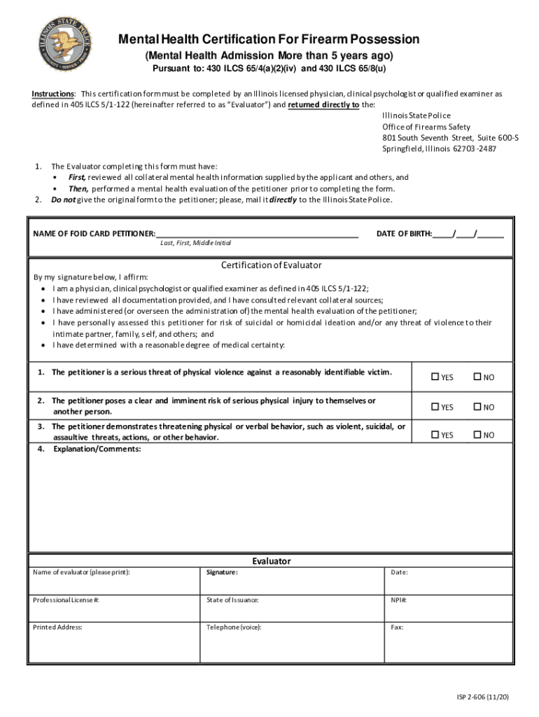 foid card application form printable foid card application form printable