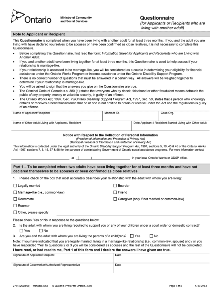 Odsp Application Form Pdf Fill Out Sign Online DocHub