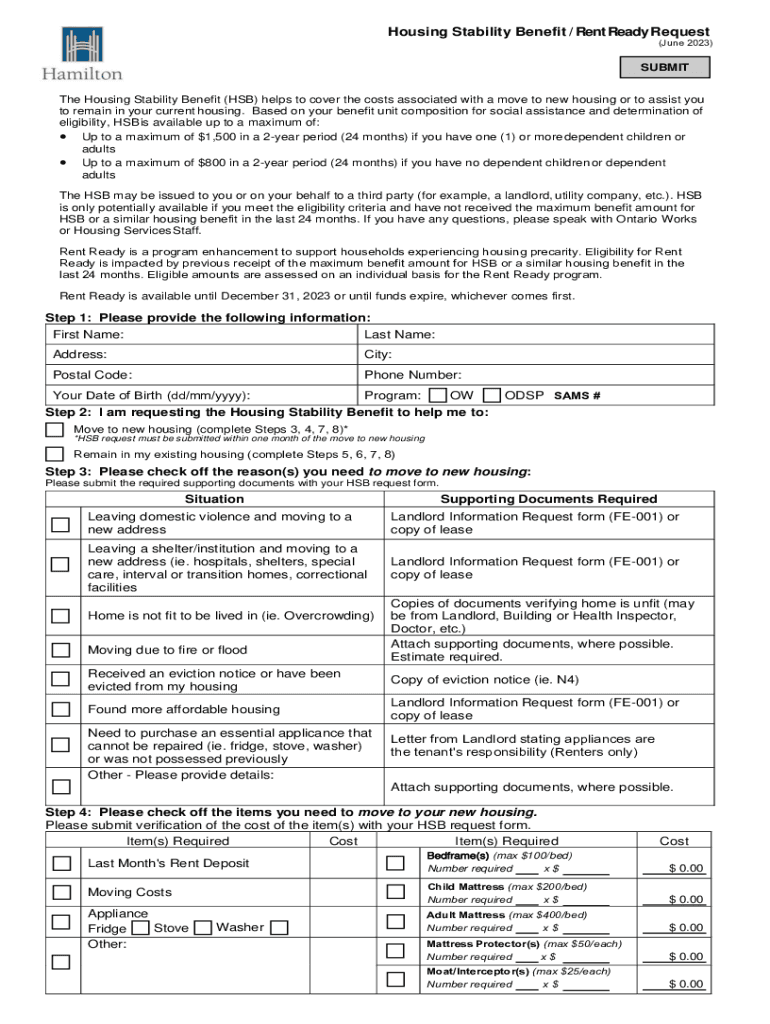 Ontario Works Fill Out Sign Online DocHub