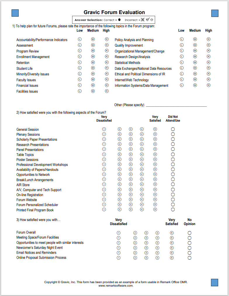 conference evaluation form