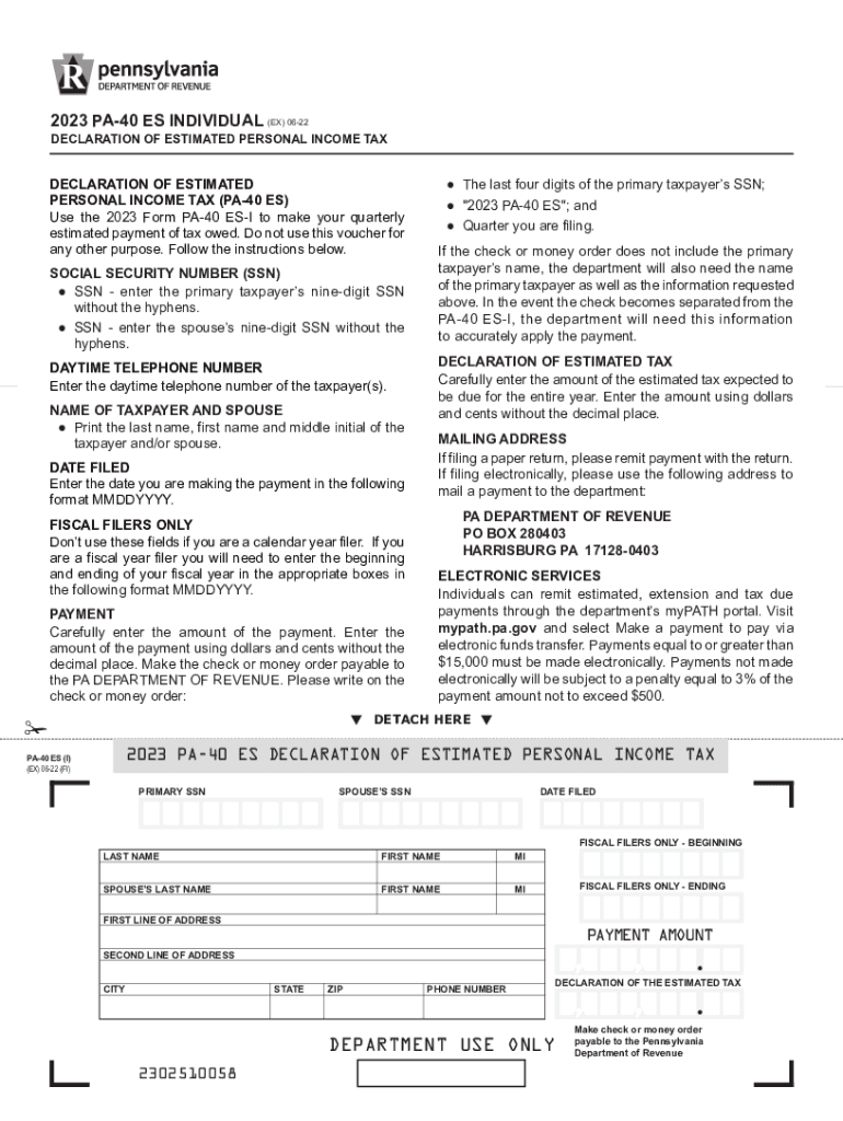 Pa 40 Tax Form 2023 Printable Pdf Fill Out Sign Online DocHub