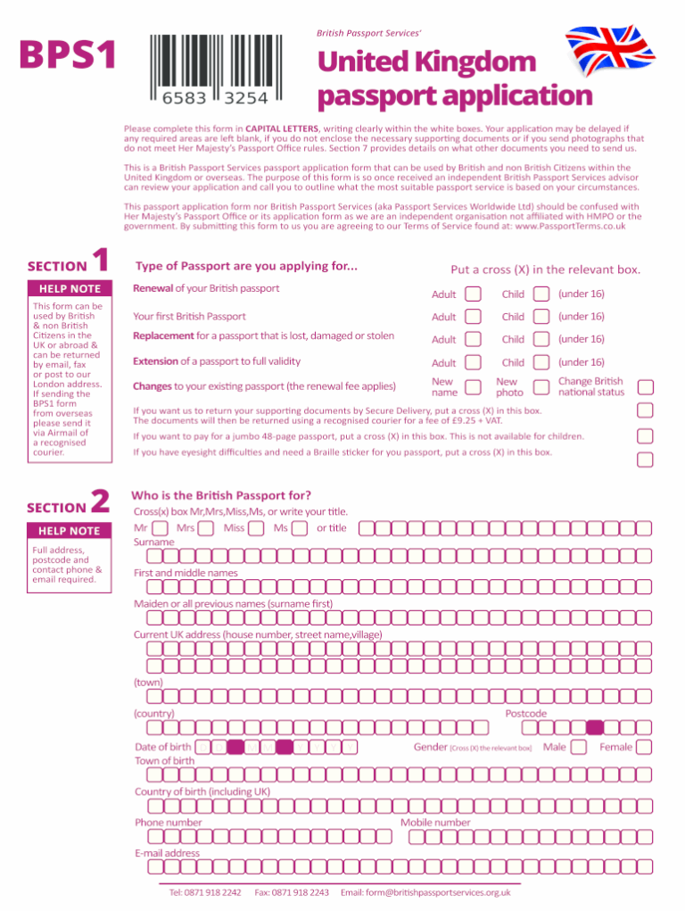 Passport Application Form Printable Fill Online Printable Fillable Blank PdfFiller