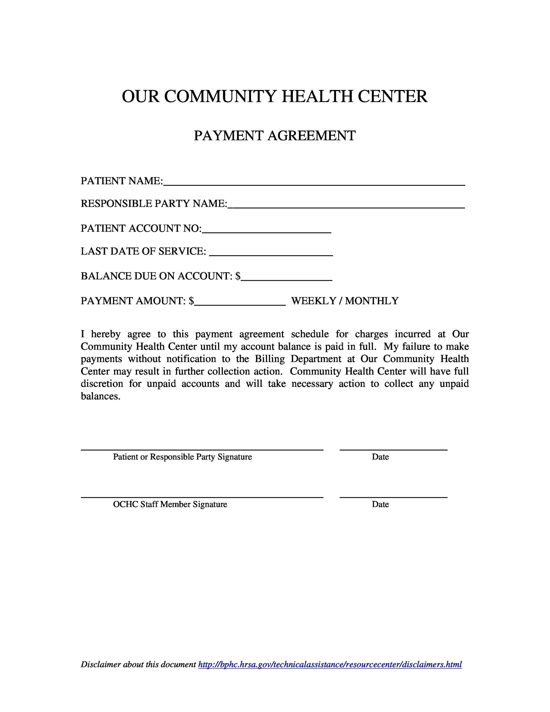 Payment Agreement 41 Templates Contracts TemplateLab Payment Agreement 41 Templates Contracts TemplateLab