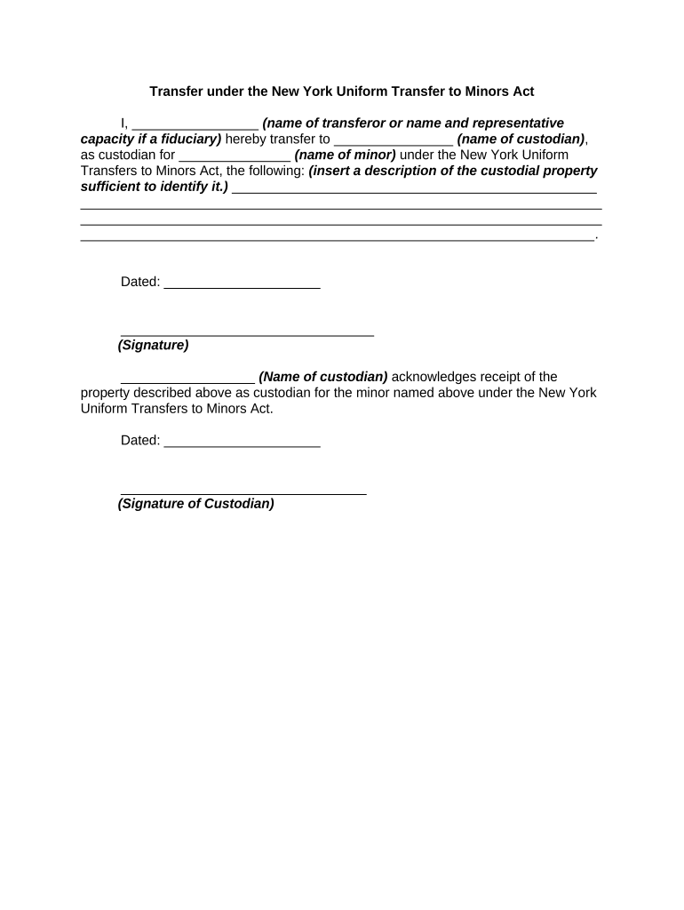 property transfer form