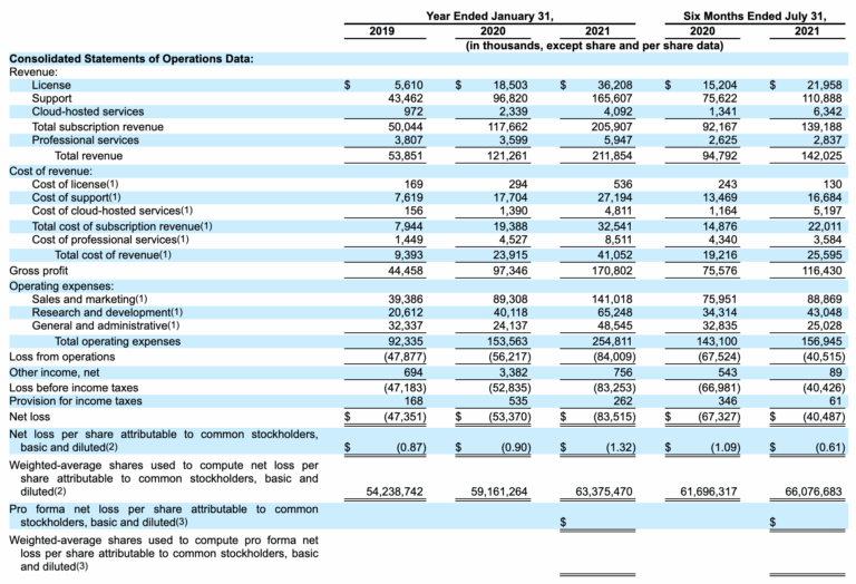 Reading A Profit Loss Statement Irrational Exuberance
