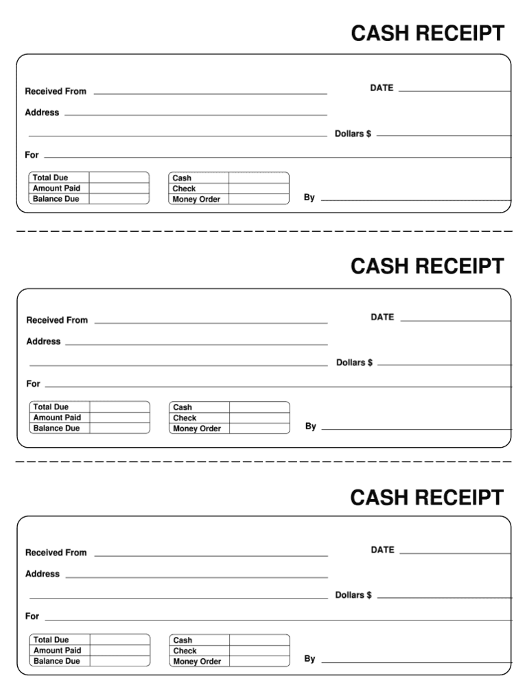 Receipts Examples Templates Fill Online Printable Fillable Blank PdfFiller