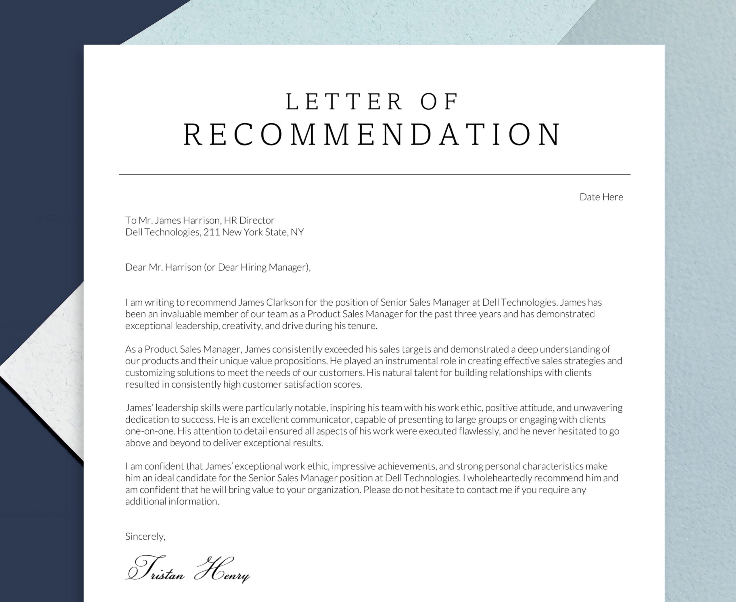 Recommendation Letter Template Professional Reference microsoft Word Etsy Recommendation Letter Template Professional Reference microsoft Word Etsy