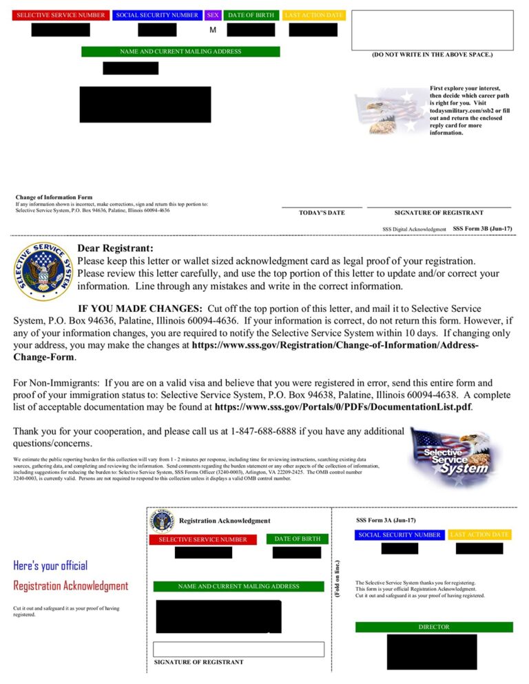 Registering For The Selective Service Immigrants Rising