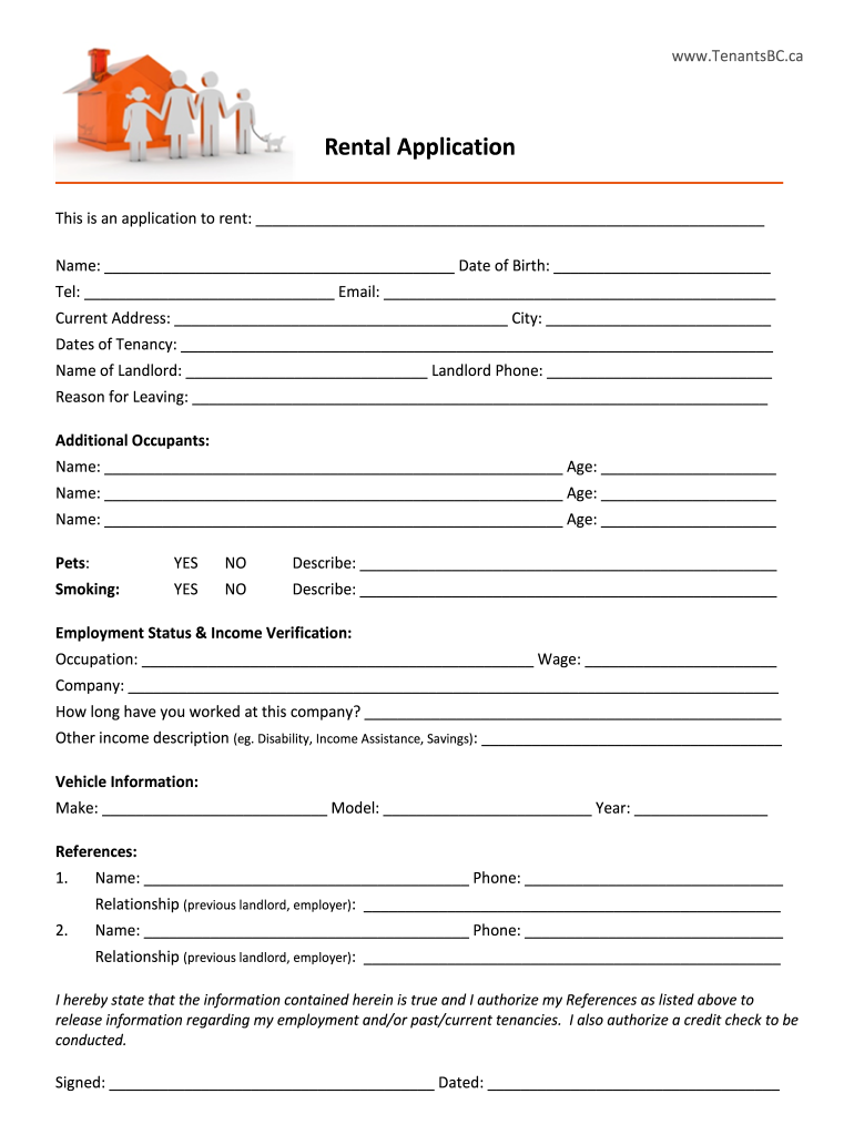 Rental Application Form Fill Out Sign Online DocHub Rental Application Form Fill Out Sign Online DocHub