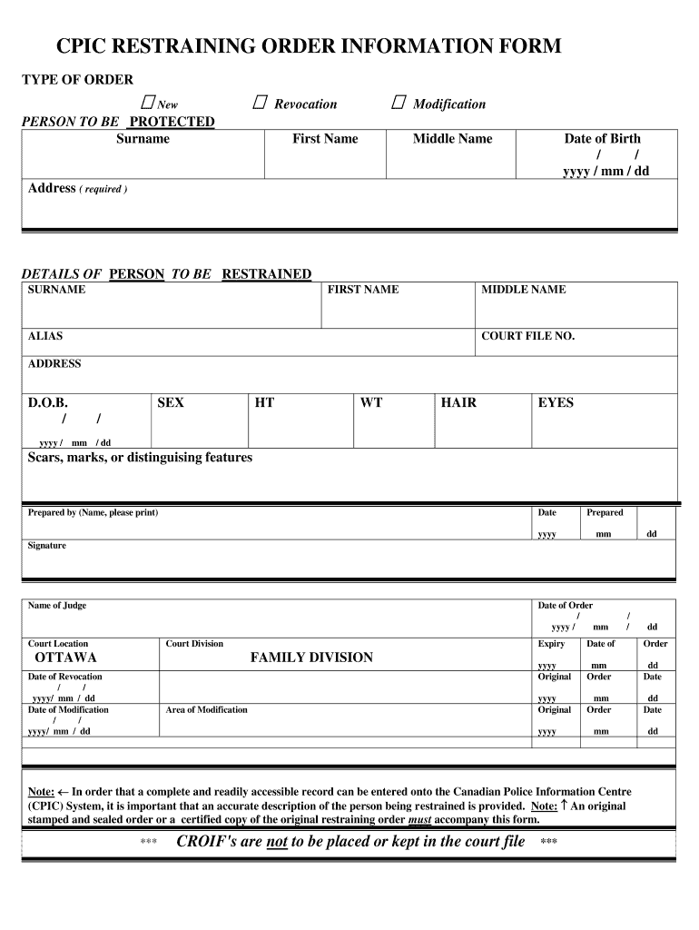 Restraining Order Form Fill Out Sign Online DocHub Restraining Order Form Fill Out Sign Online DocHub