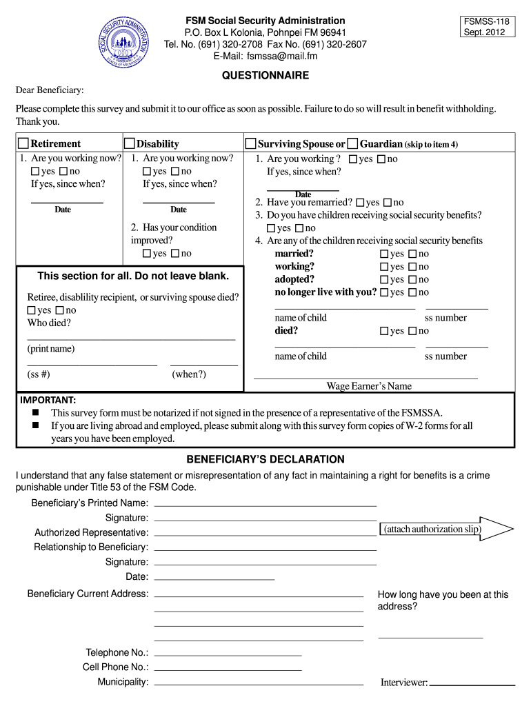 Retirement Questionnaire Fill Online Printable Fillable Blank PdfFiller