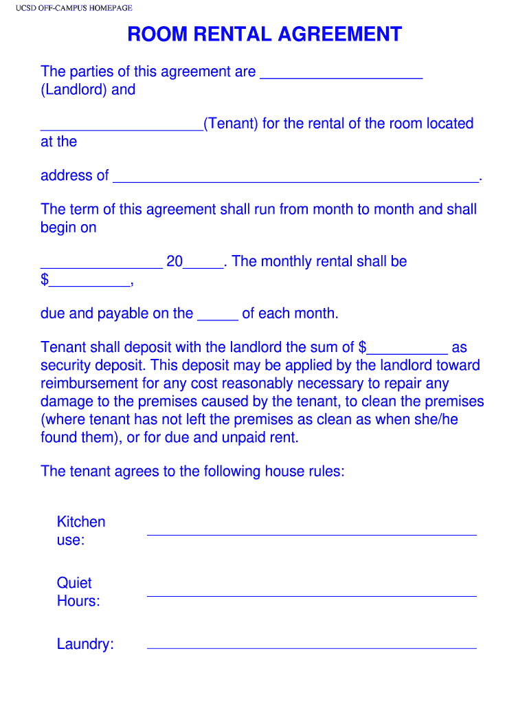 Room Rental Agreement Template Word Doc Fill Out Sign Online DocHub Room Rental Agreement Template Word Doc Fill Out Sign Online DocHub