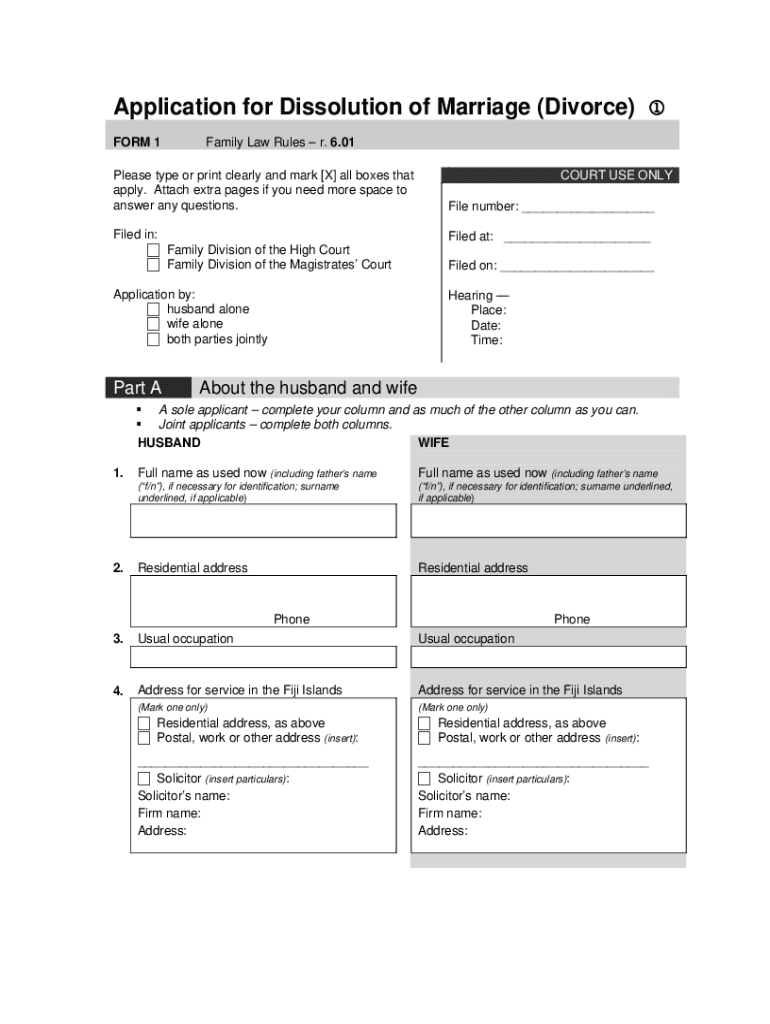 Sample Divorce Papers Download Fill Online Printable Fillable Blank PdfFiller