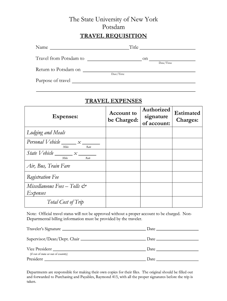 Travel Request Form Fill Online Printable Fillable Blank PdfFiller