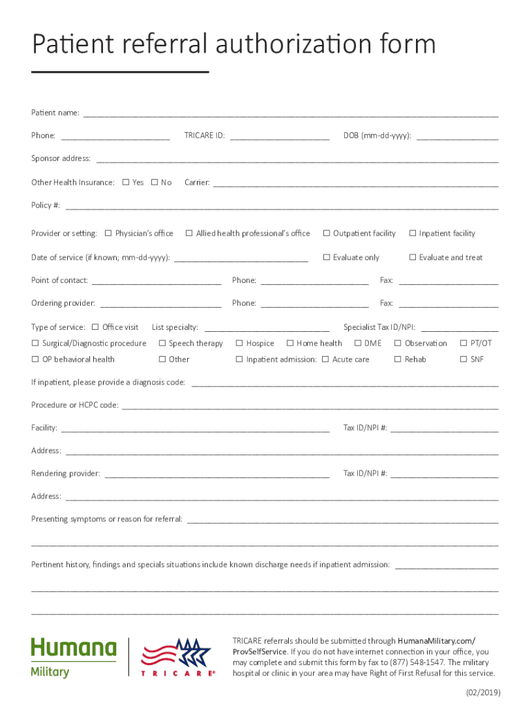 Tricare Authorization Form Pdf Fill Out Sign Online DocHub Tricare Authorization Form Pdf Fill Out Sign Online DocHub