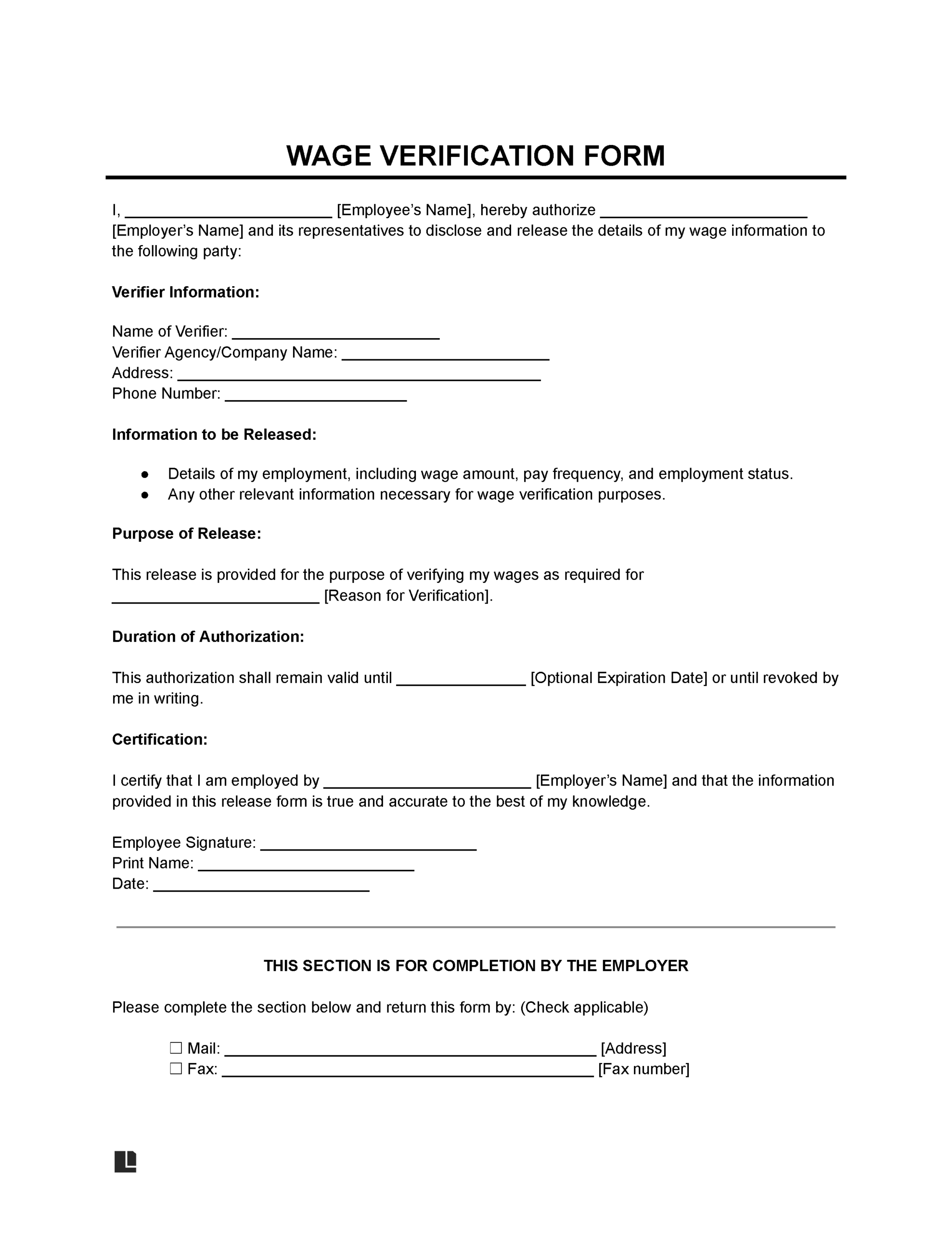 Wage Verification Form For Child Support Loans Rentals More Wage Verification Form For Child Support Loans Rentals More